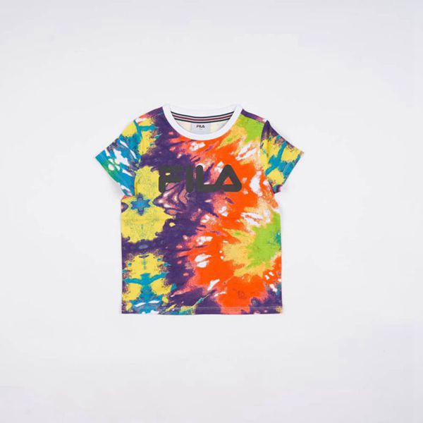 Camisetas Manga Corta Fila Niñas Multicolor - Deckle - España 687032GUH